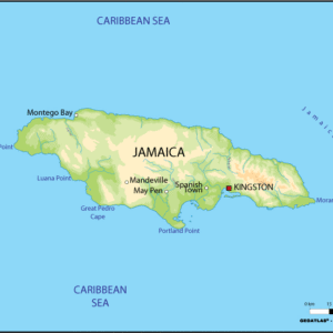 jamaica-physical-map - Parkview Baptist SchoolParkview Baptist School